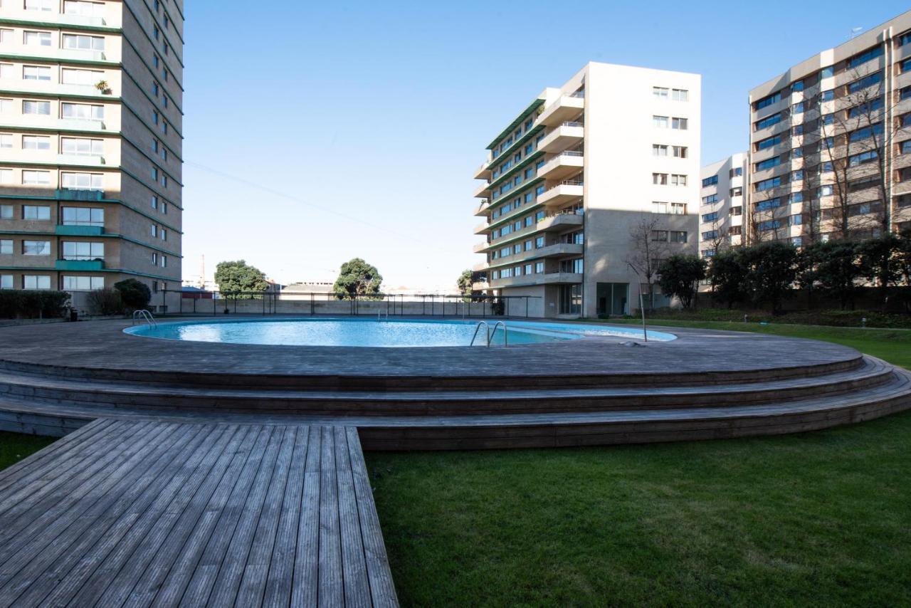 Apartament em condominio com Piscina Matosinhos (Porto) Exterior foto
