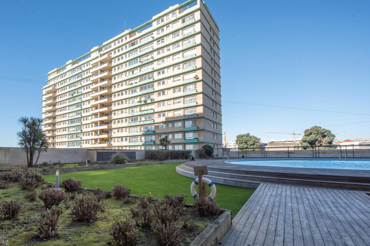 Apartament em condominio com Piscina Matosinhos (Porto) Exterior foto